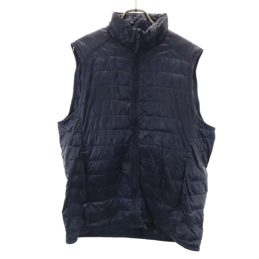 ユニクロ（UNIQLO） ウルトラライト ダウンベスト ネイビー メンズ