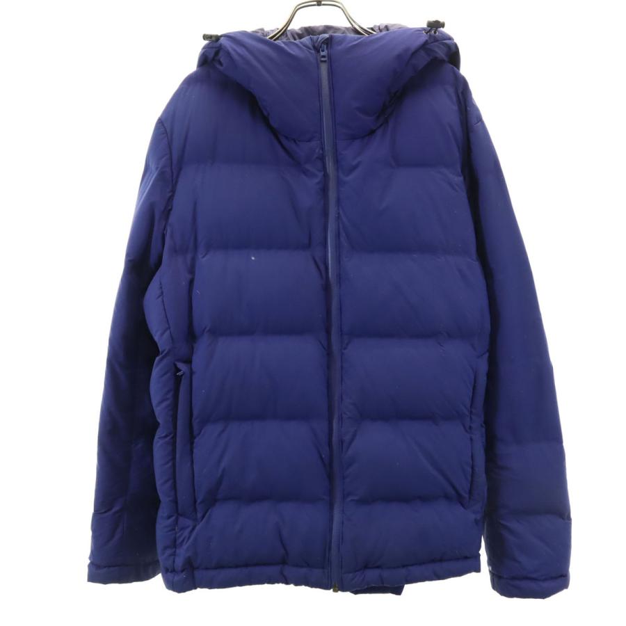 ユニクロ（UNIQLO） シームレス ダウンジャケット XL ブルー メンズ 