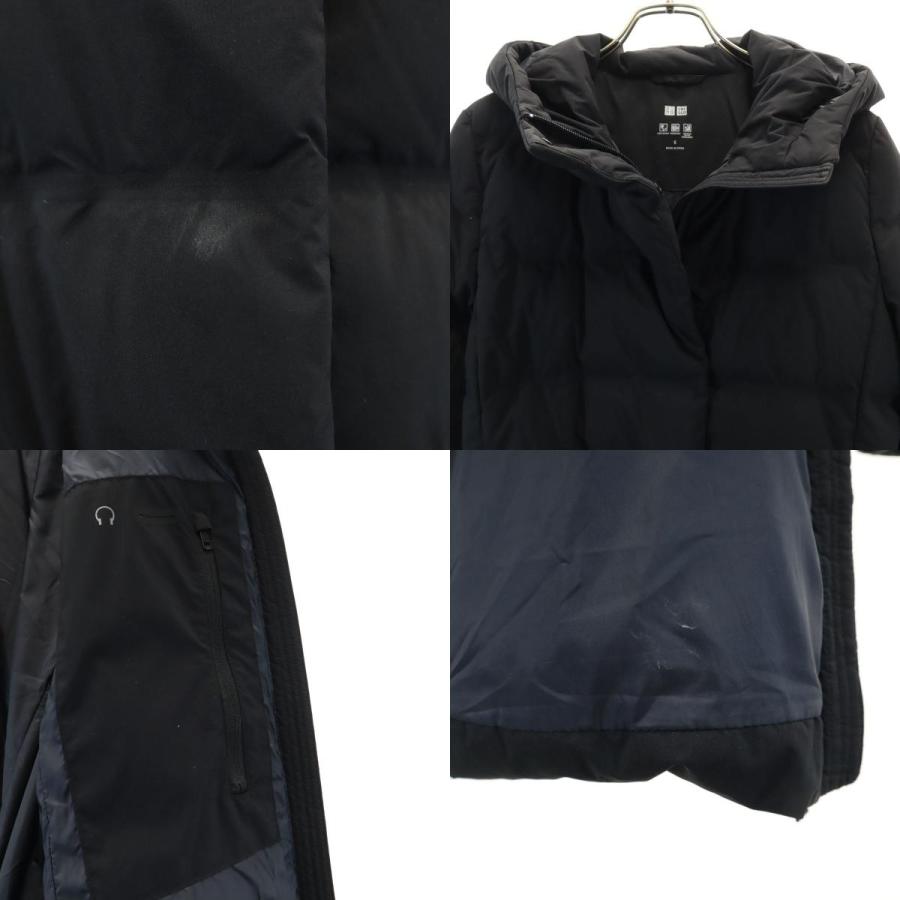 ユニクロ（UNIQLO） シームレス ダウンコート S ブラック レディース 