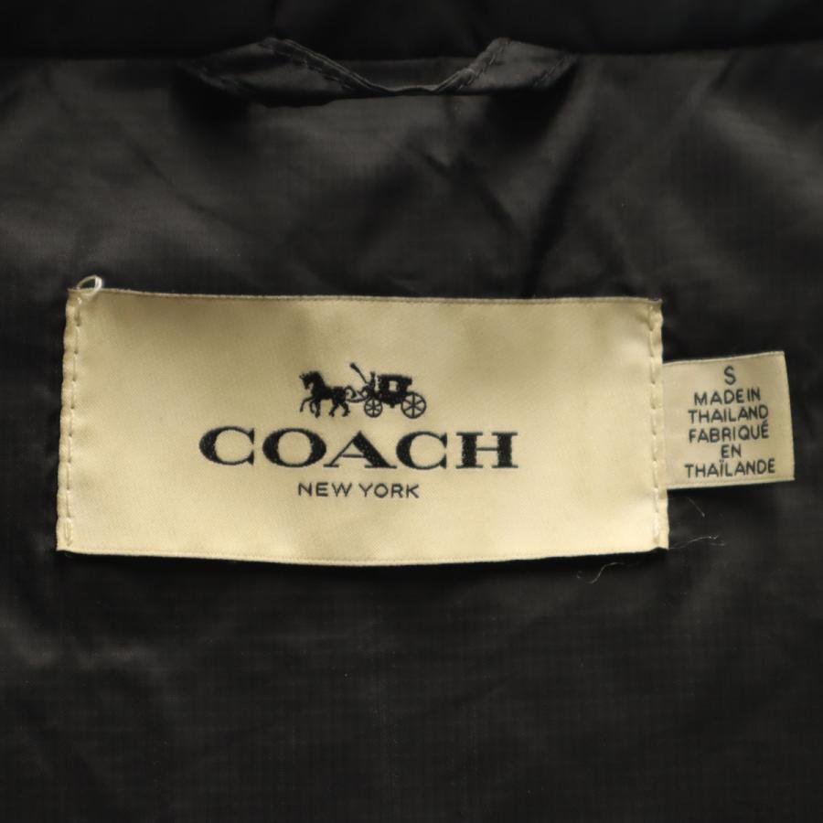 COACH（コーチ） ダウンジャケット S ブラック メンズ 古着 中古