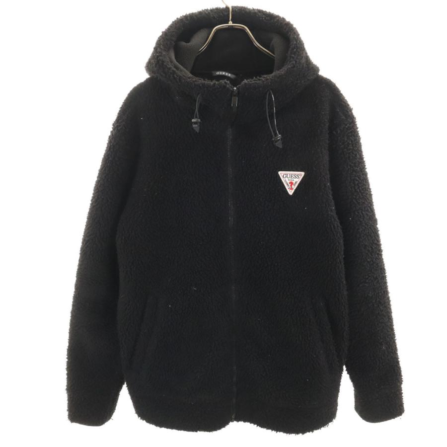 GUESS（ゲス） ボアジャケット L ブラック メンズ 古着 中古 : CARMAK 