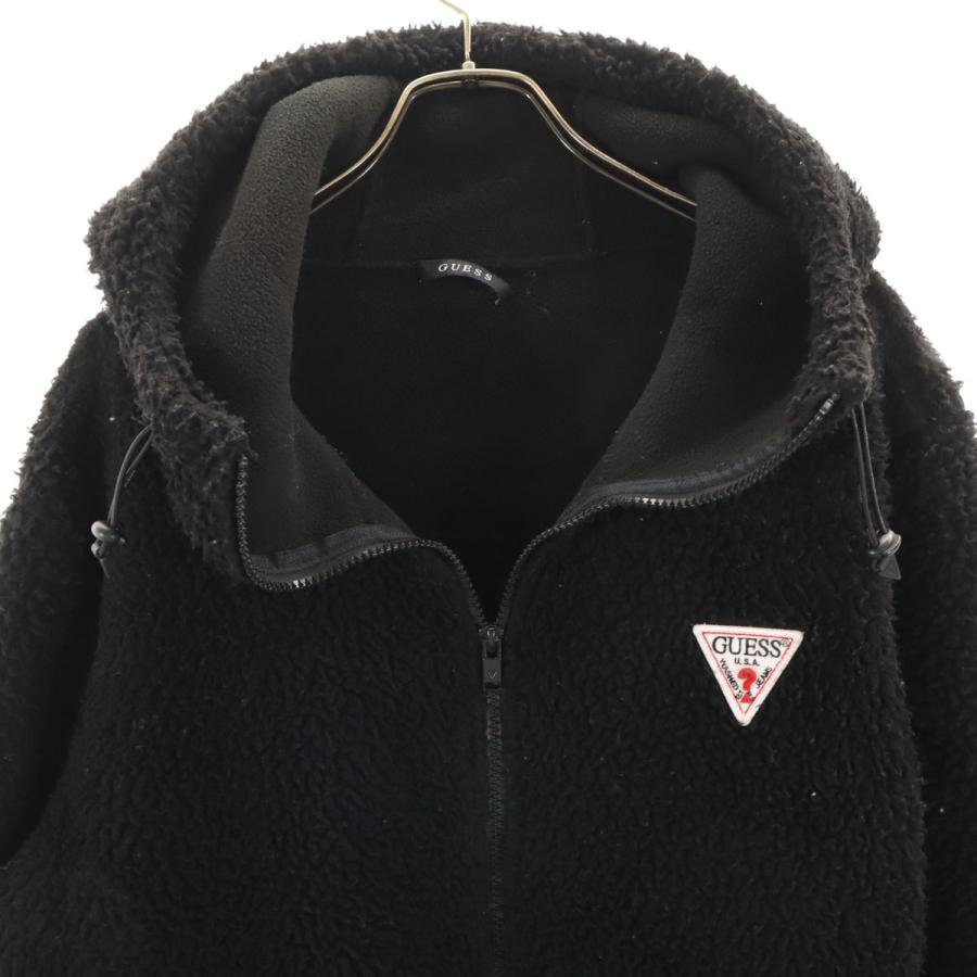GUESS（ゲス） ボアジャケット L ブラック メンズ 古着 中古 : CARMAK 