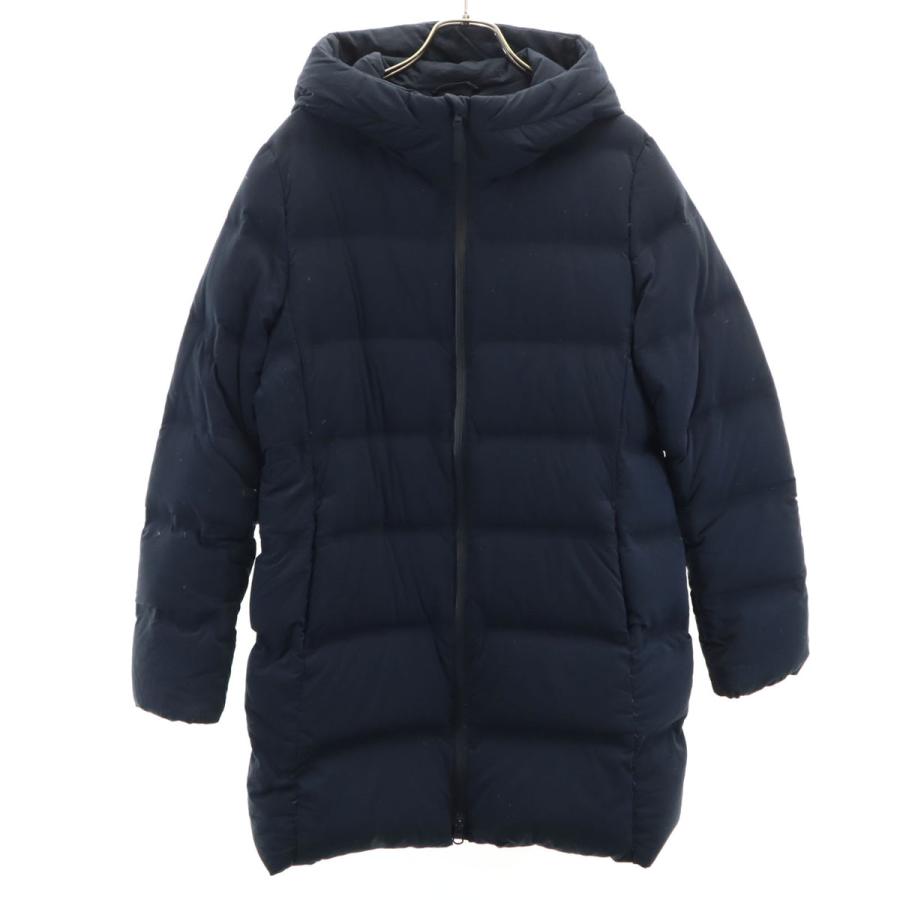 ユニクロ（UNIQLO） シームレス ダウンジャケット L ネイビー 