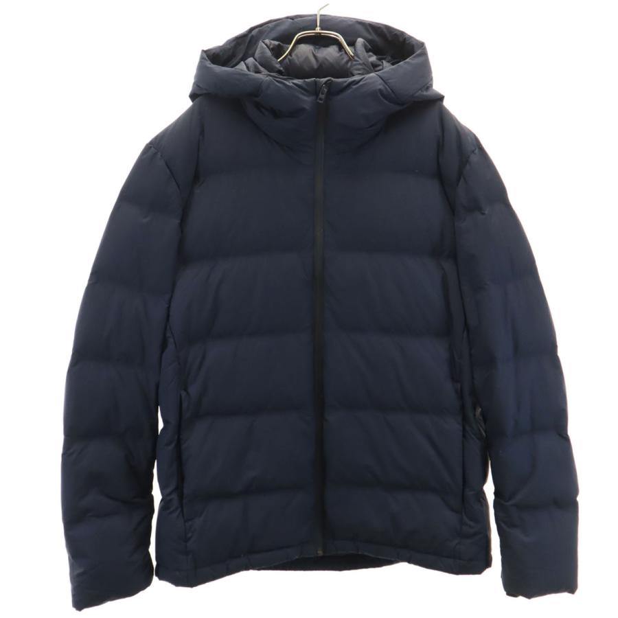 ユニクロ（UNIQLO） シームレス ダウンパーカー XL ネイビー メンズ