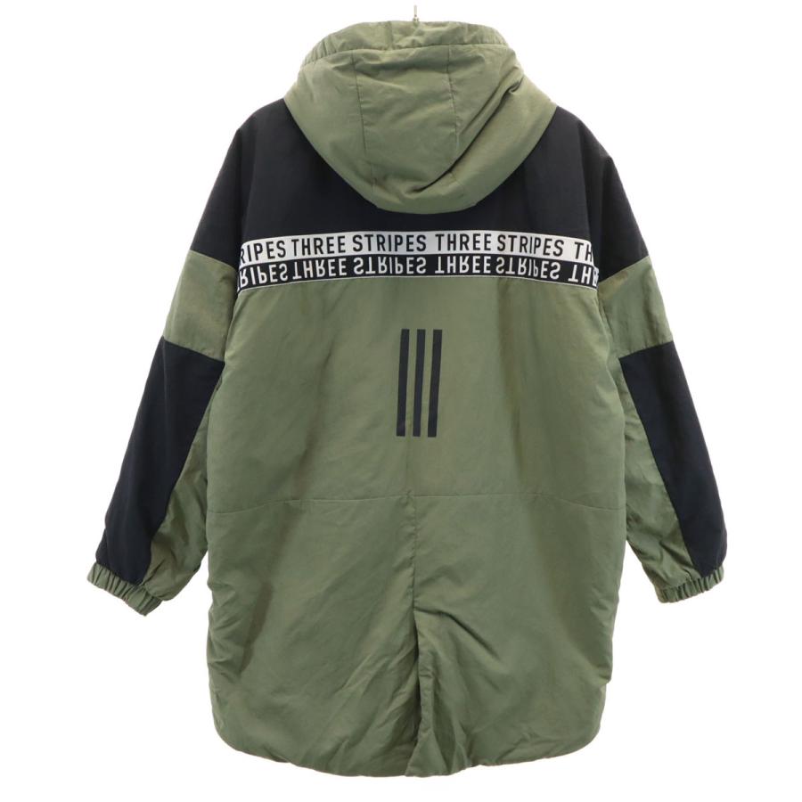 adidas（アディダス） ナイロンジャケット 150 カーキ 裏トリコット 薄 