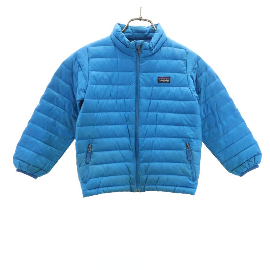 patagonia（パタゴニア） ダウンジャケット 5T ブルー系 60517 キッズ