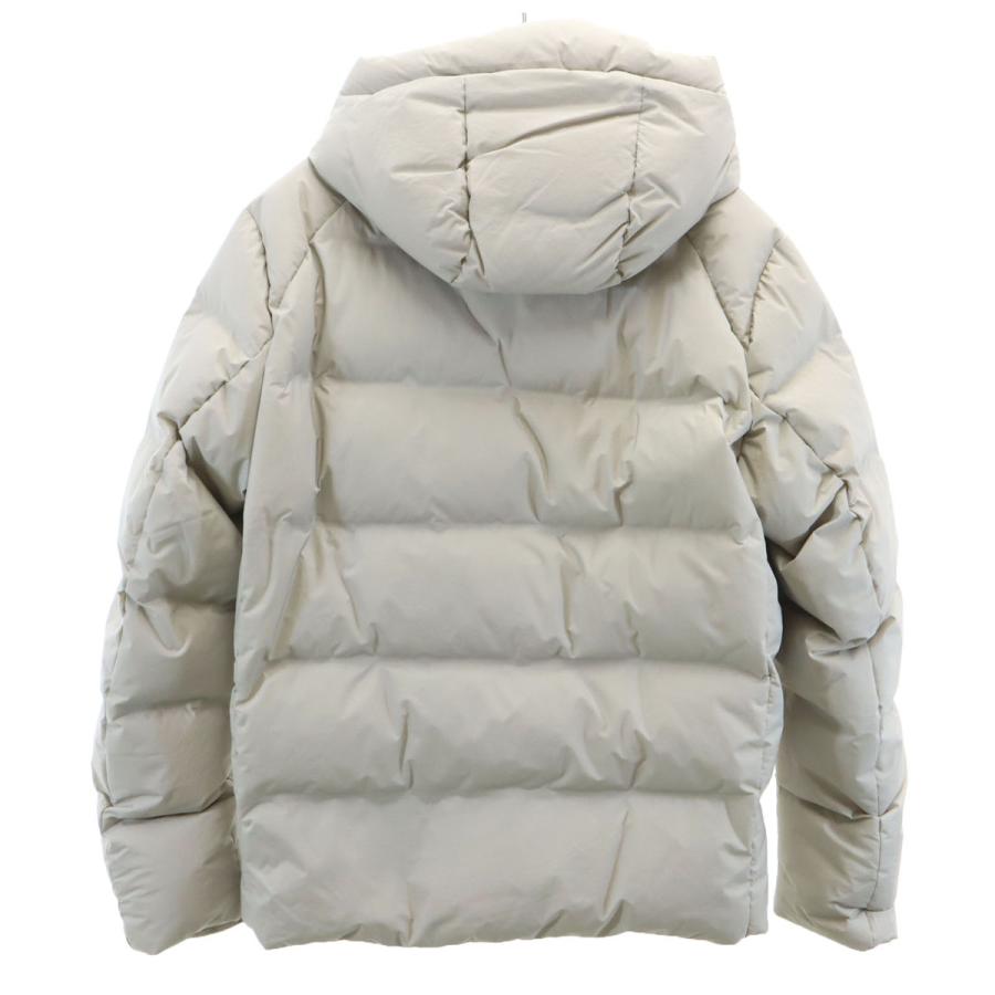 ユニクロ（UNIQLO） 美品 シームレス ダウンパーカー L ライトグレー