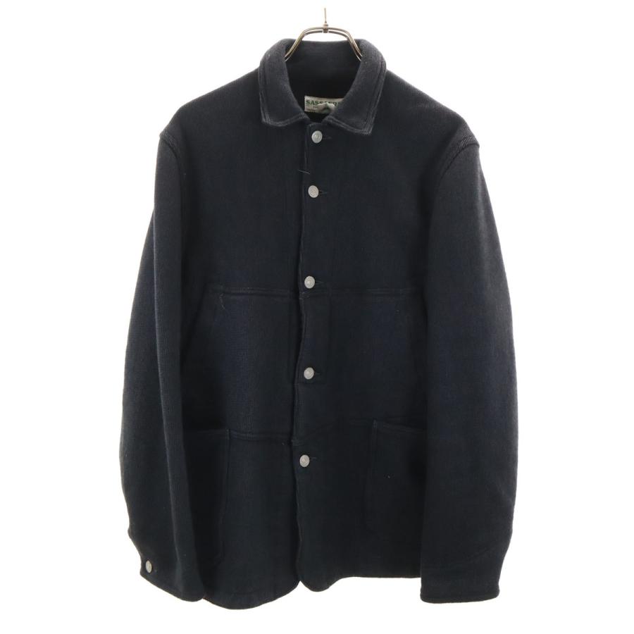 SASSAFRAS 日本製ネイビーカバーオール Mサイズ 【公式通販】
