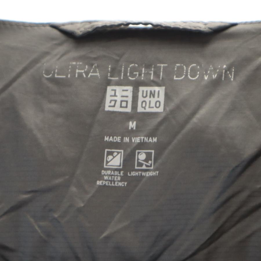 ユニクロ（UNIQLO） ウルトラライト ダウンベスト М チャコールグレー