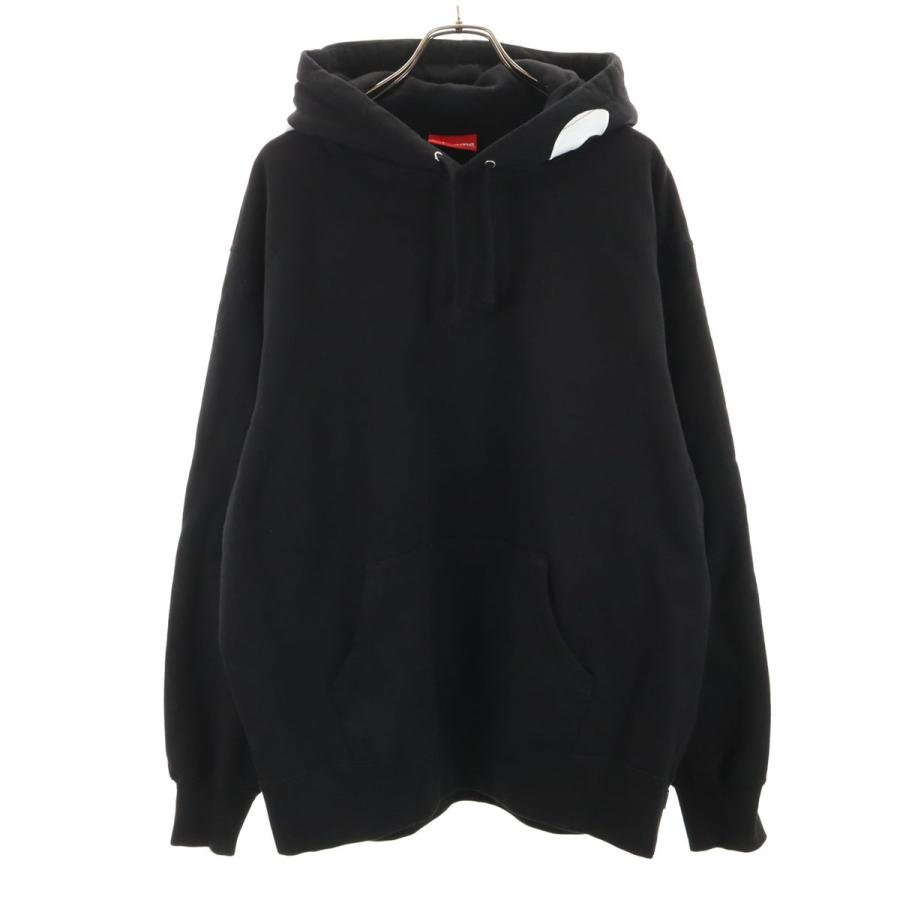 Supreme シュプリーム 21AW 長袖 スウェットパーカー L ブラック 裏起毛 メンズ Supreme（シュプリーム） 21AW 長袖 スウェットパーカー L ブラック 裏