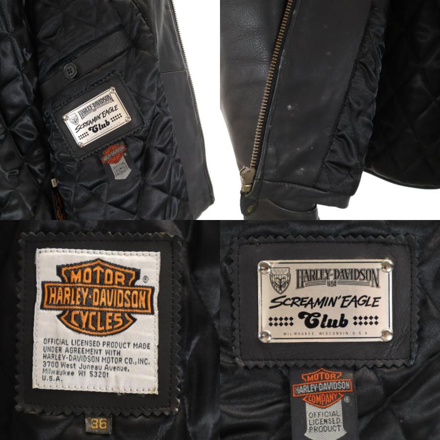 Harley Davidson（ハーレー・ダビッドソン） 本革レザー ライダース