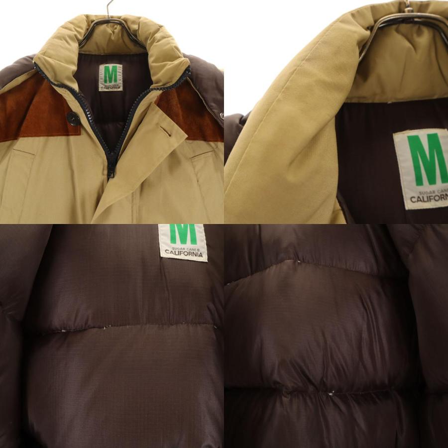 SUGAR CANE シュガーケーン ダウンジャケット M ベージュ メンズ 古着 