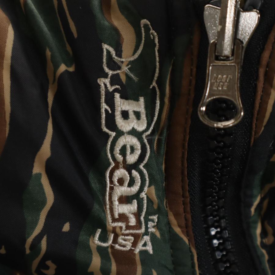 Bear USA ベアーユーエスエー カモフラ ダウンジャケット L カーキ 