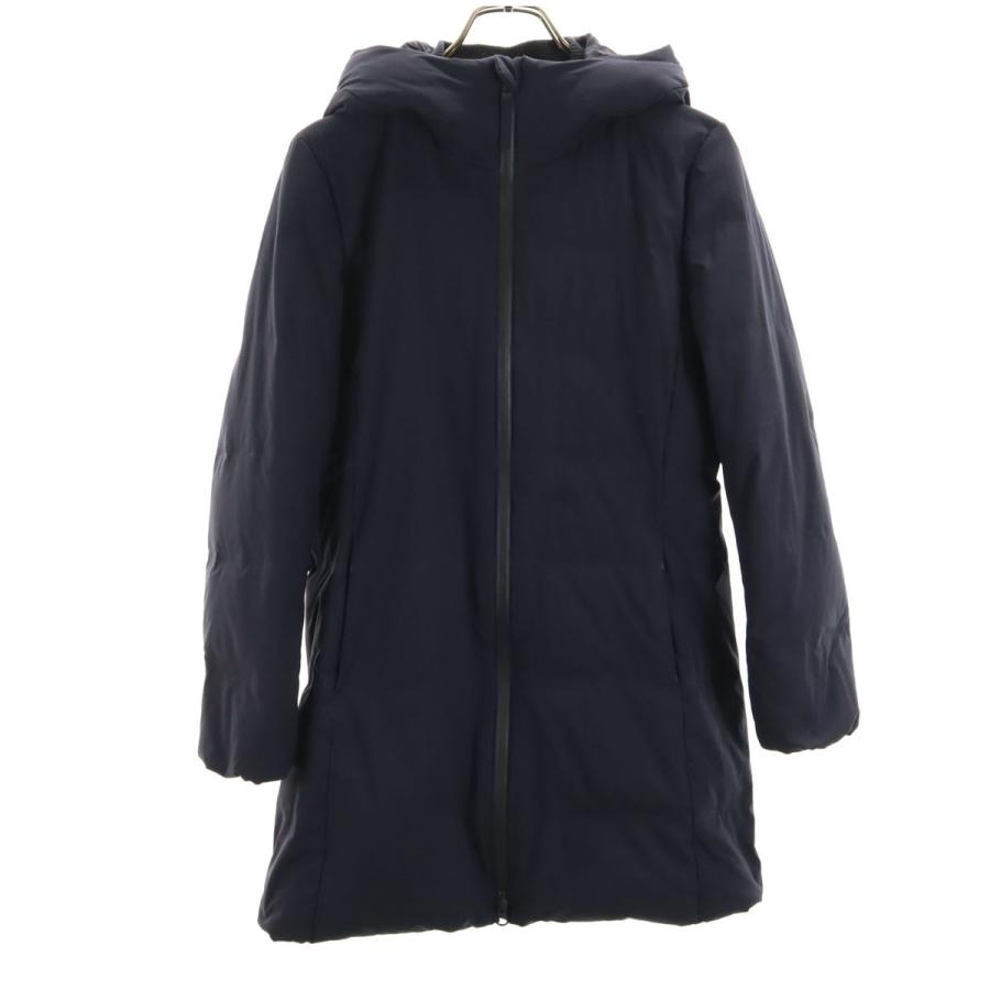 ユニクロ（UNIQLO） シームレス ダウンコート S ネイビー レディース