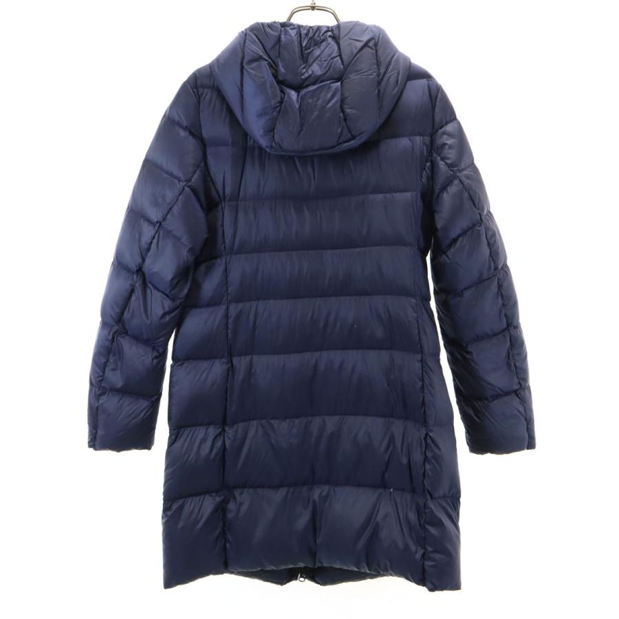 ユニクロ（UNIQLO） ウルトラライト ダウンコート L ネイビー 収納袋