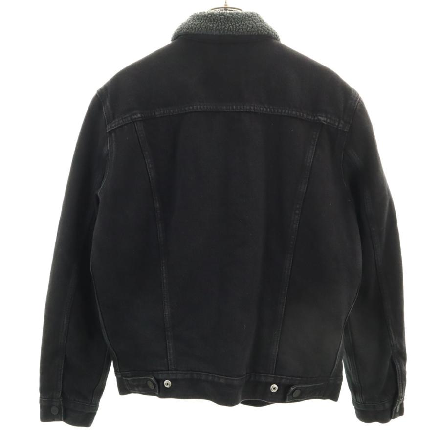 Levi's（リーバイス） デニムジャケット M ブラック ジージャン 裏ボア