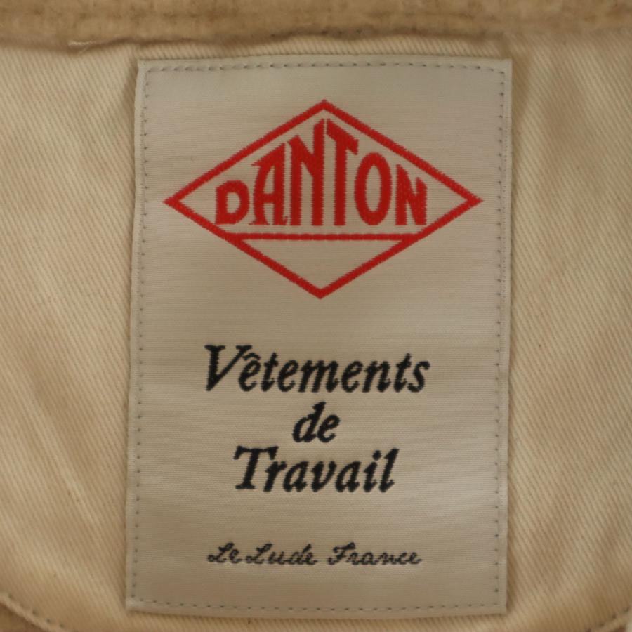 美品！DANTON ウールモッサ アイボリー　サイズ34 Danton（ダントン） 日本製 ウール モッサ ジャケット 34 ベージュ