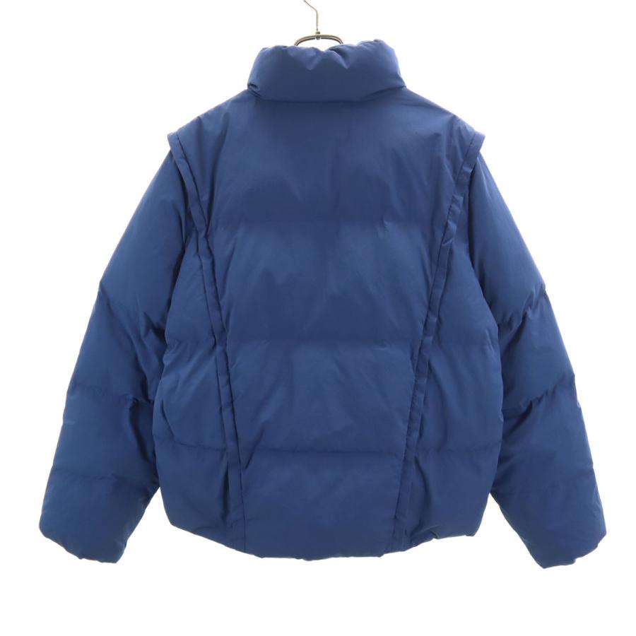 古着 Oriens JOURNAL STANDARD オリエンス ジャーナルスタンダード 未使用 2WAY 中綿ジャケット L ブルー系 タグ付き メンズ Oriens JOURNAL STANDARD オリエンス ジャーナルスタンダード 未使用