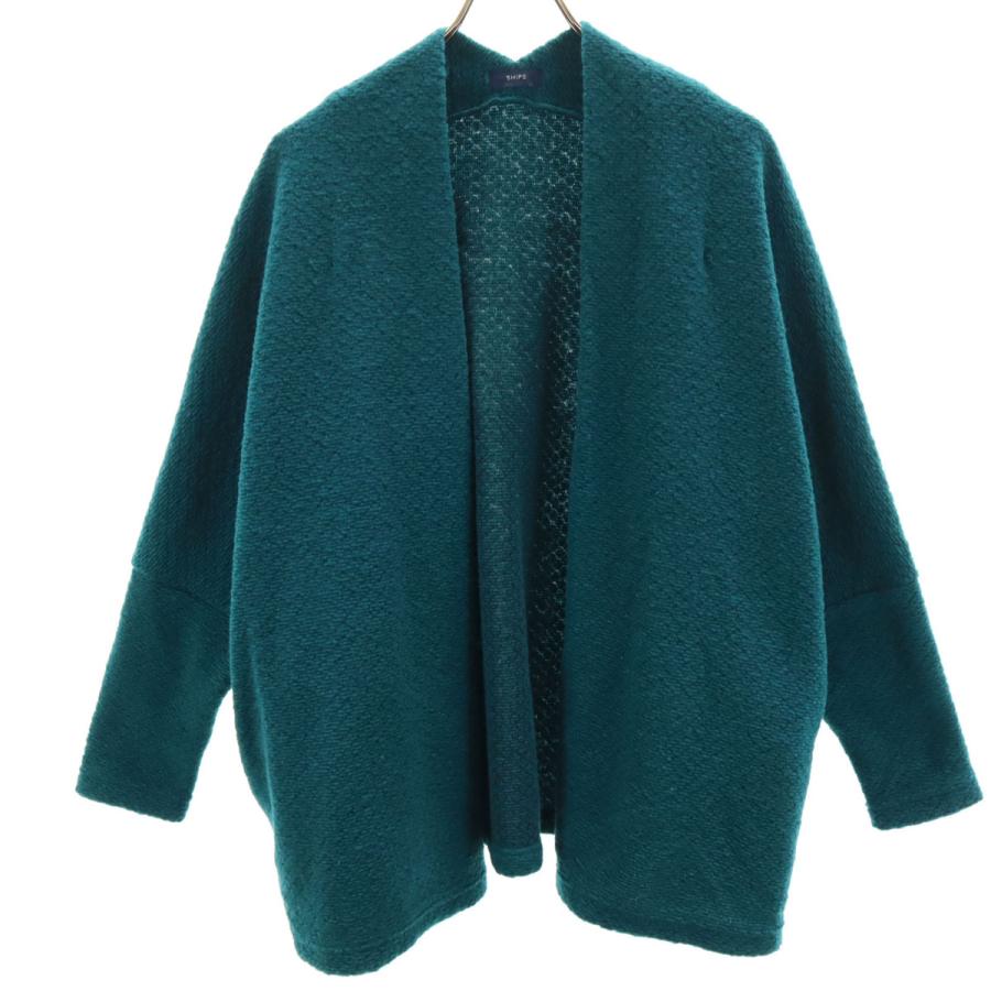 CARVEN カルヴェン ニット・セーター S 青緑系x茶 【古着】【中古】 CARVEN - CARVEN カルヴェン ニット・セーター S 青緑系x茶 【古着