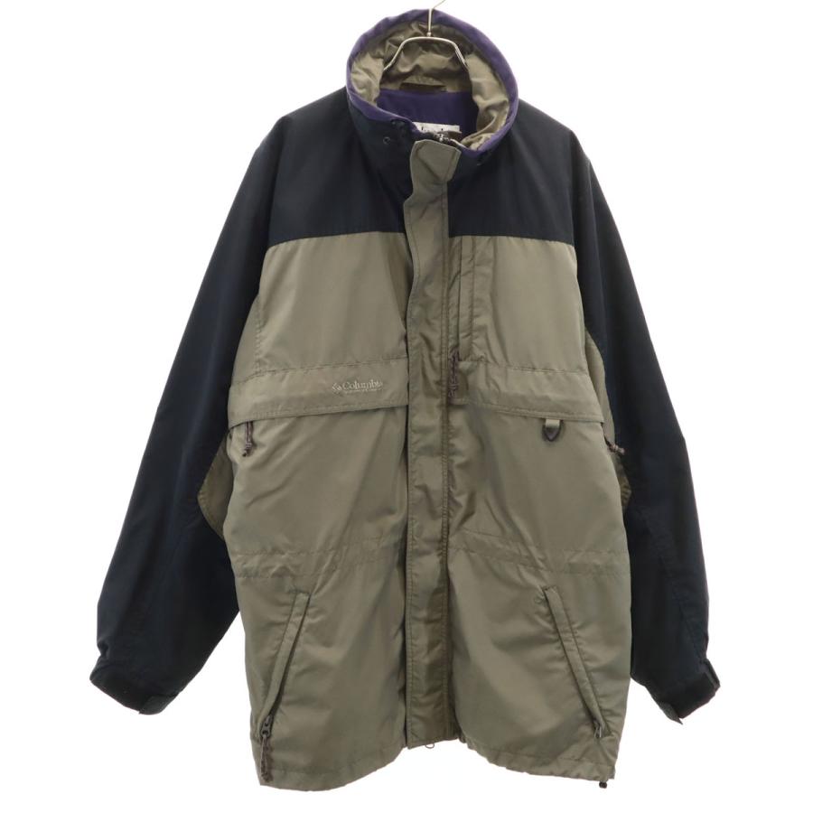 Columbia（コロンビア） ジャケット M カーキ アウトドア メンズ 古着 