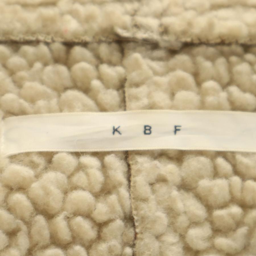KBF（ケービーエフ） フェイクムートン ジャケット ブラウン系 裏ボア 