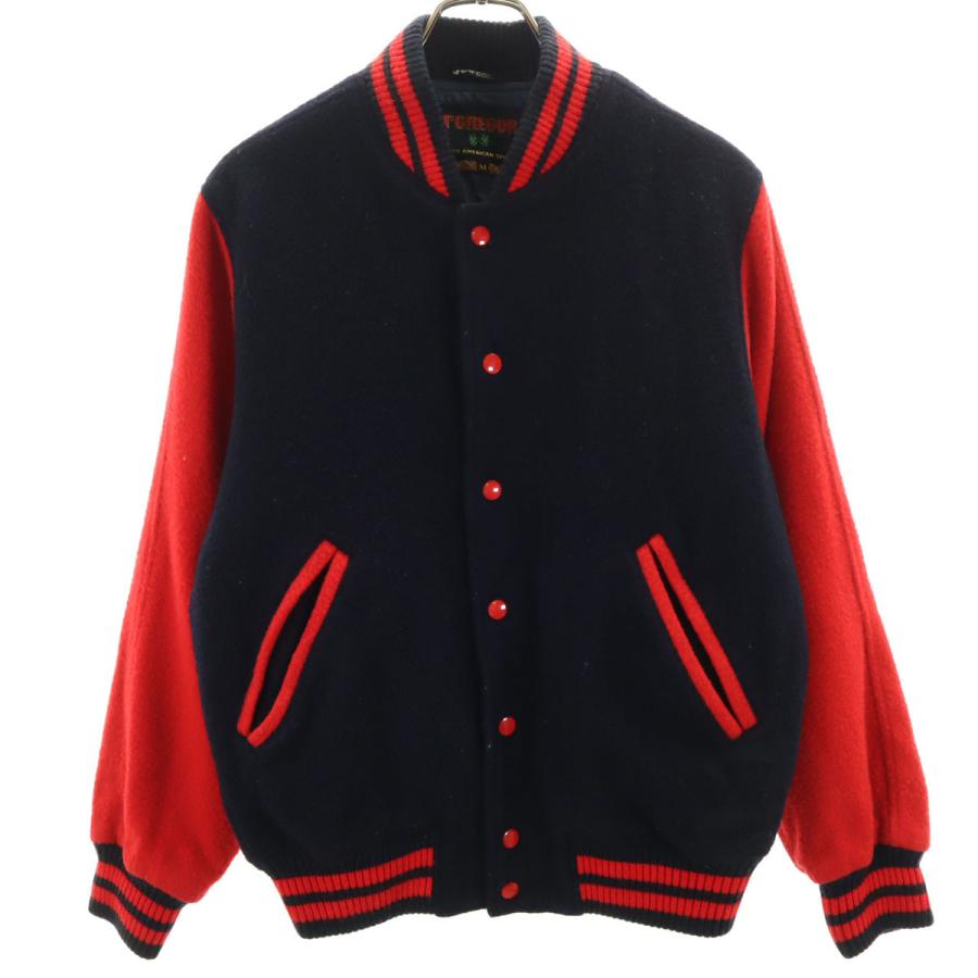 マクレガー　McGREGOR ウール　ジャケット　短丈　A-2タイプ　90s McGREGOR（マックレガー） マクレガー ウールジャケット M ネイビー