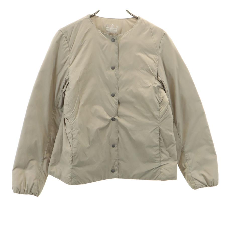 無印良品（MUJI） インナー ダウンジャケット M グレージュ レディース