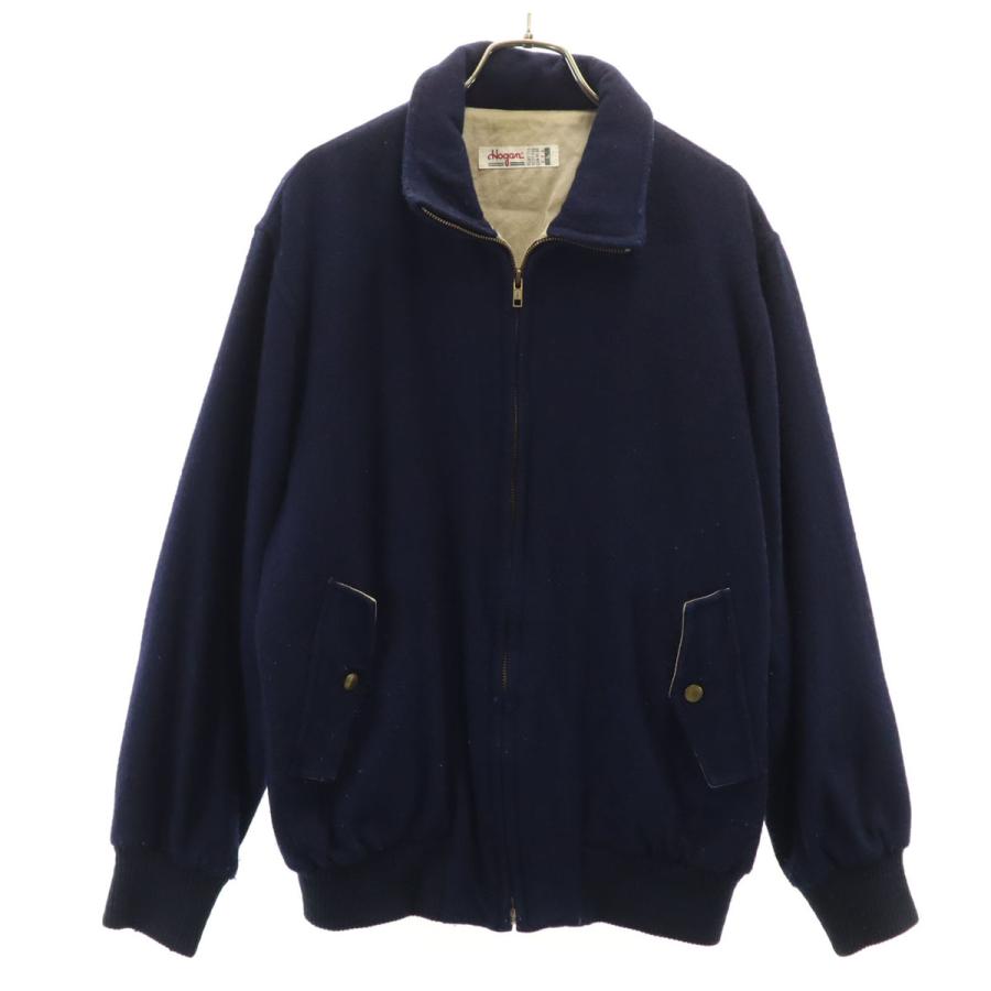 HOGAN（ホーガン） 日本製 ブルゾン L ネイビー ジャケット メンズ 