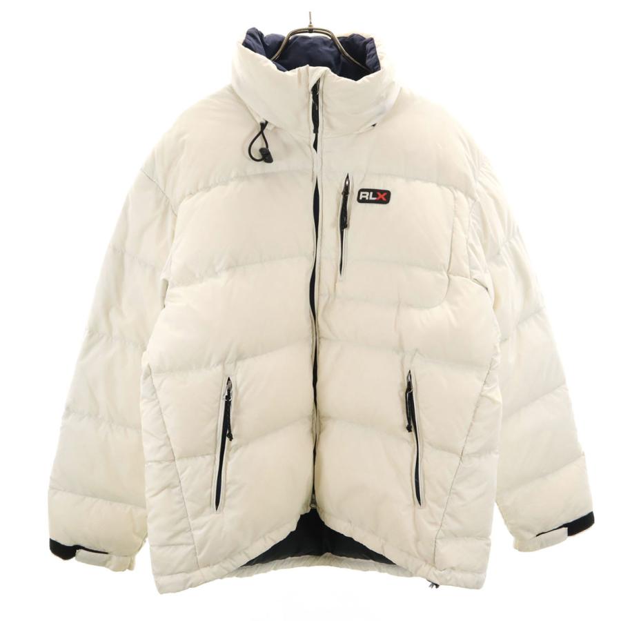 POLO SPORTS ポロスポーツ ダウンジャケット L ホワイト RLX アクティ