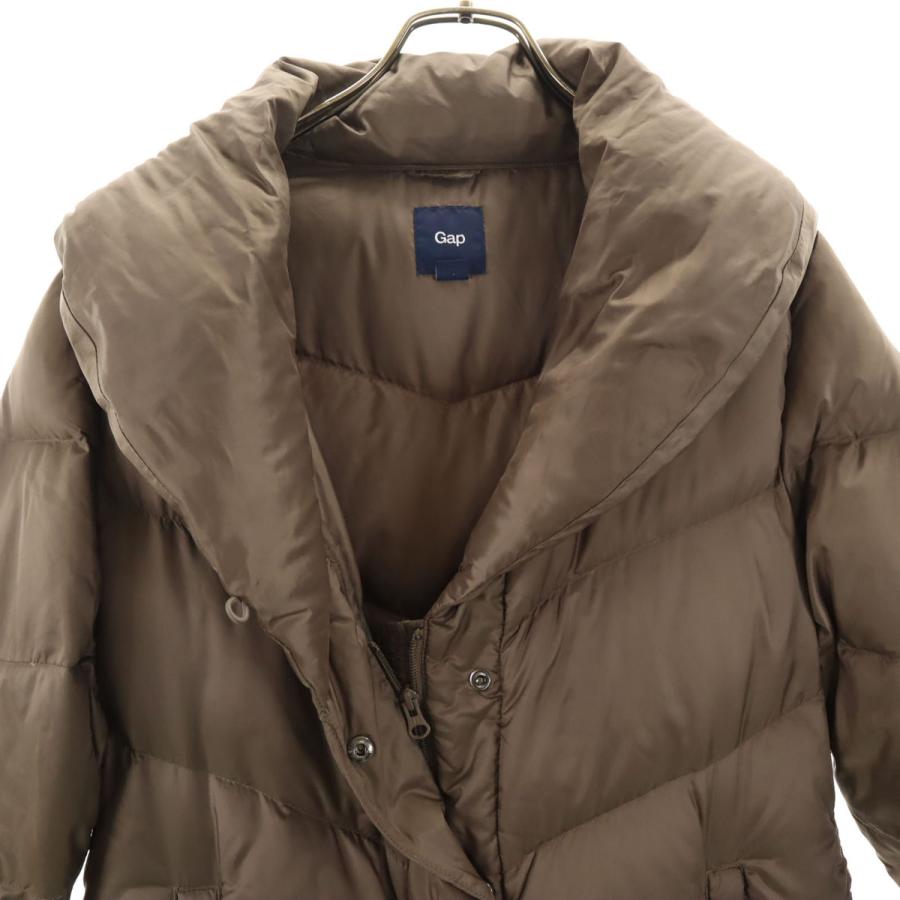 GAP（ギャップ） ダウンコート M ブラウン レディース 古着 中古 