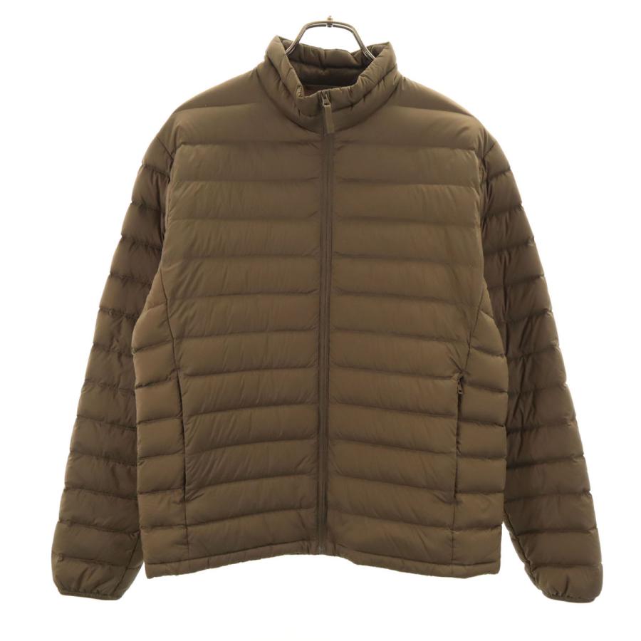 ユニクロ（UNIQLO） ウルトラライトダウンジャケット M ブラウン 収納
