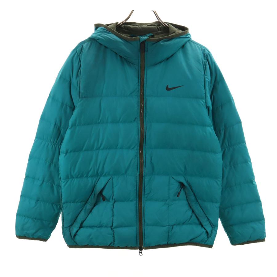 定価3万　ナイキNIKEメンズダウンジャケット 【新品未使用品】グリーン NIKE（ナイキ） ダウンジャケット M エメラルドグリーン メンズ 古着
