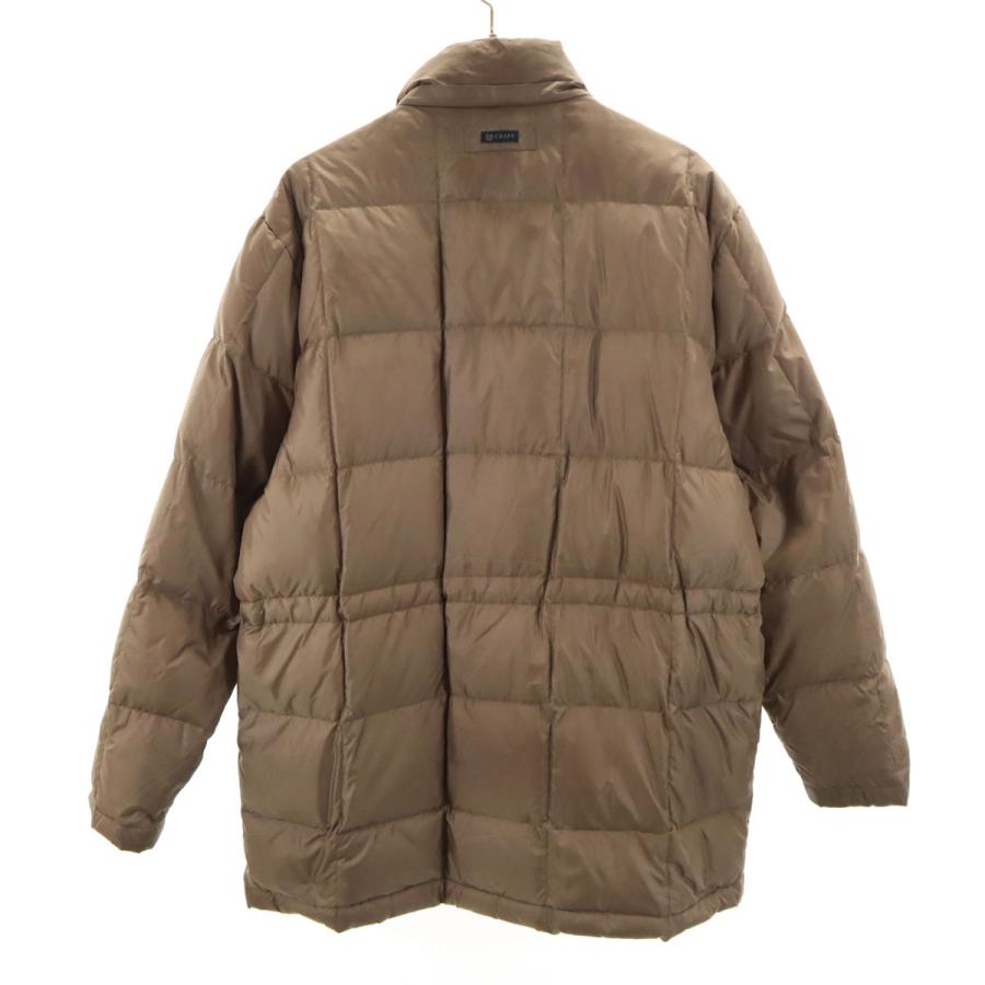 CHAPS（チャップス） ダウンジャケット L ベージュ メンズ 古着 中古 
