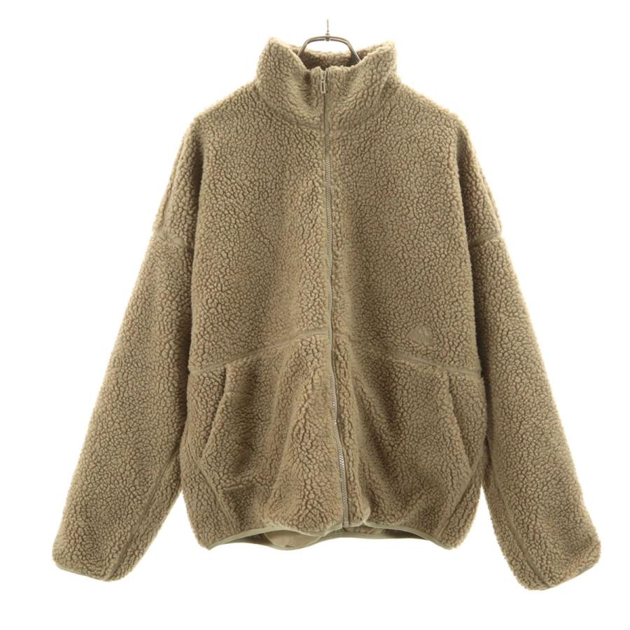 adidas（アディダス） ボアジャケット L アッシュブラウン メンズ 古着 