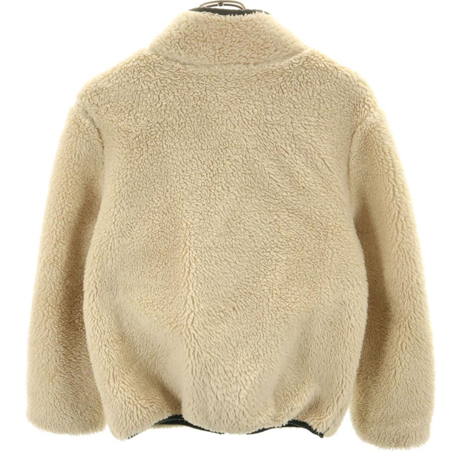 ZARA（ザラ） ボア フリースジャケット 11-12 ベージュ キッズ 古着