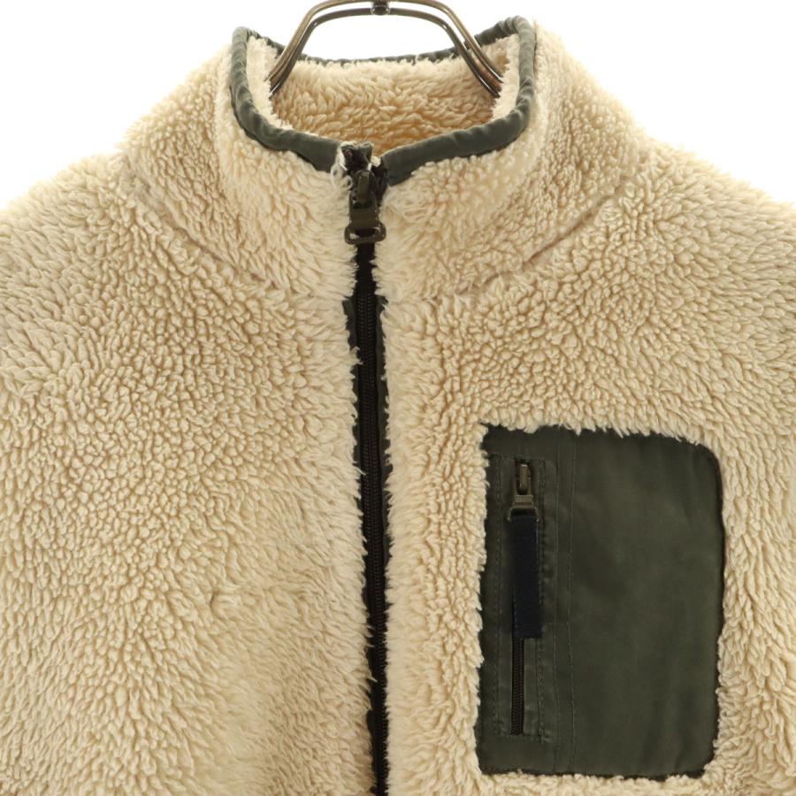 ZARA（ザラ） ボア フリースジャケット 11-12 ベージュ キッズ 古着 
