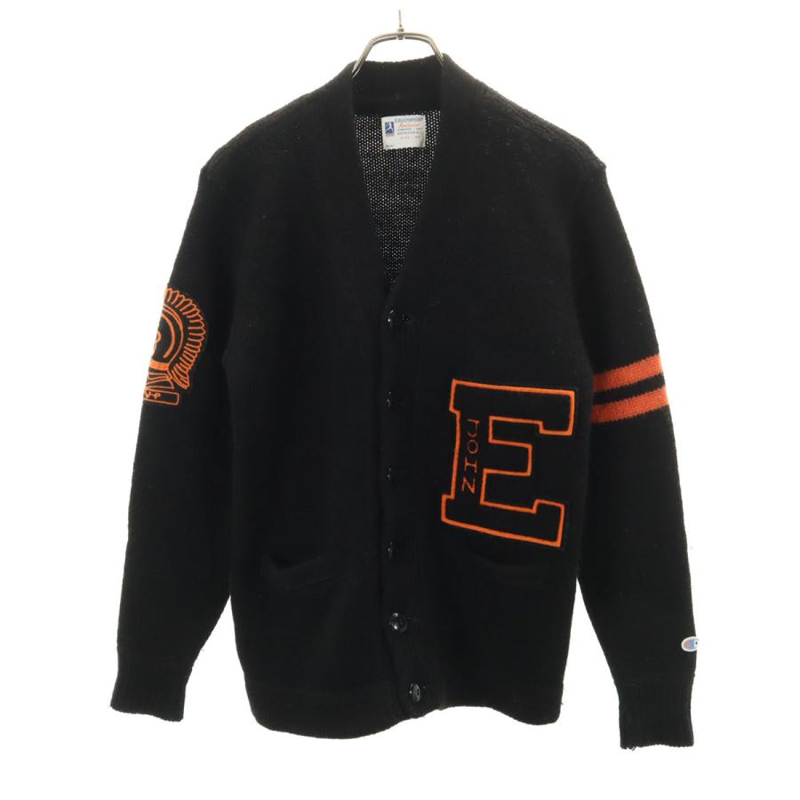 Champion（チャンピオン） 復刻 ランタグ 長袖 レタード ニット