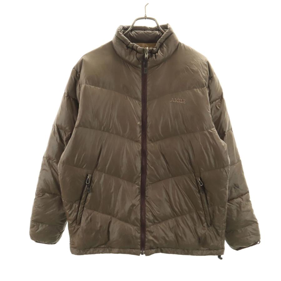 AIGLE（エーグル） ダウンジャケット L ブラウン系 アウトドア メンズ