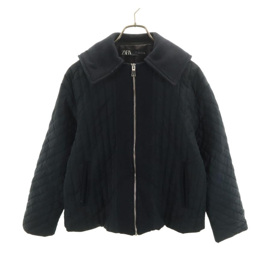 新品　未使用　ZARA ザラ　黒　ビッグカラー ジャケット　コート　ウール混　M 新品 未使用 ZARA ザラ 黒 ビッグカラー ジャケット コート ウール混 M