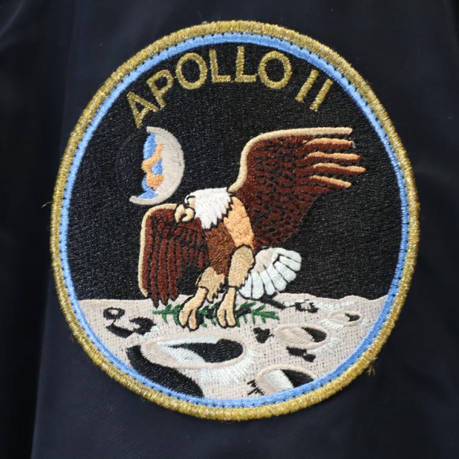 alpha MA-1 NASA APOLLO ワッペン 刺繍 M 美品 alpha MA-1 NASA APOLLO ワッペン 刺繍 M 美品 希少】NASA MA-1