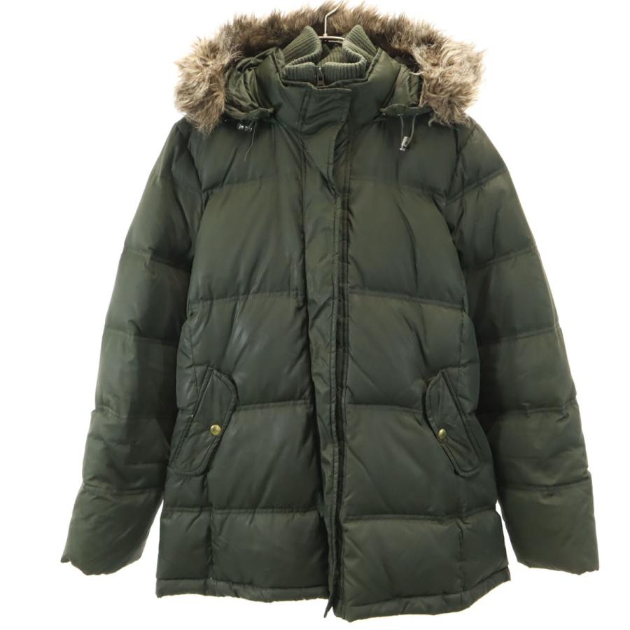 GAP（ギャップ） ダウンジャケット L カーキ レディース 古着 中古 