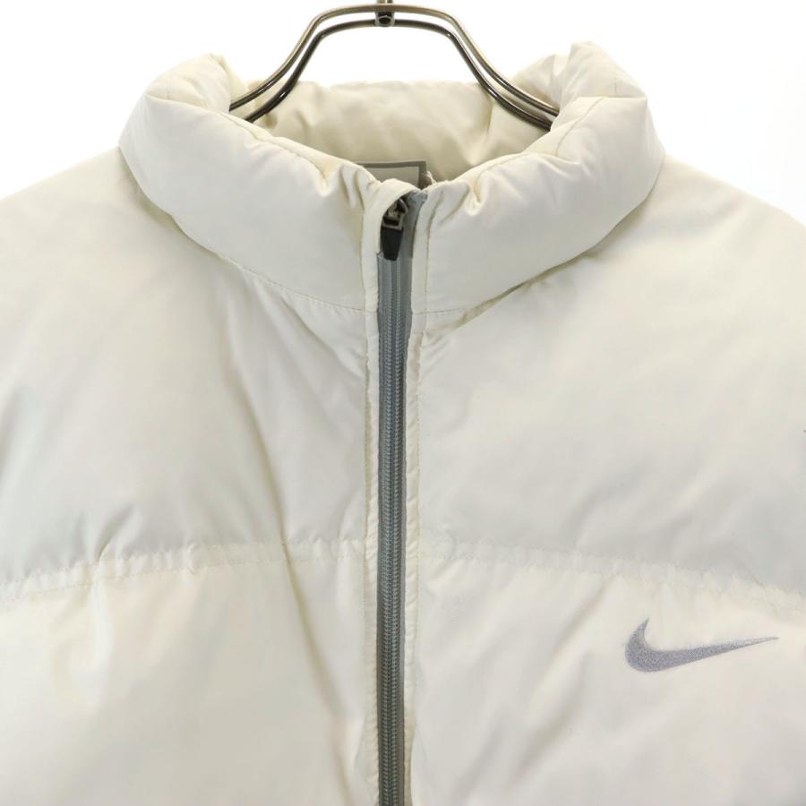 NIKE（ナイキ） ダウンジャケット XL アイボリー メンズ 古着 中古 