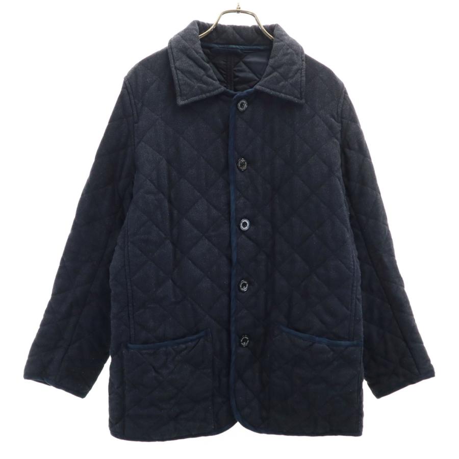 BEAMS HEART（ビームス ハート） キルティングジャケット M ネイビー