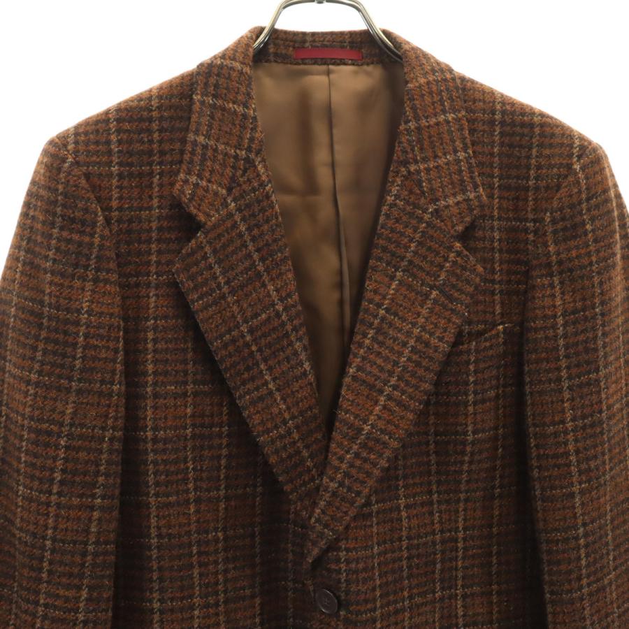 D'URBAN（ダーバン） Durban ウール チェック柄 テーラードジャケット