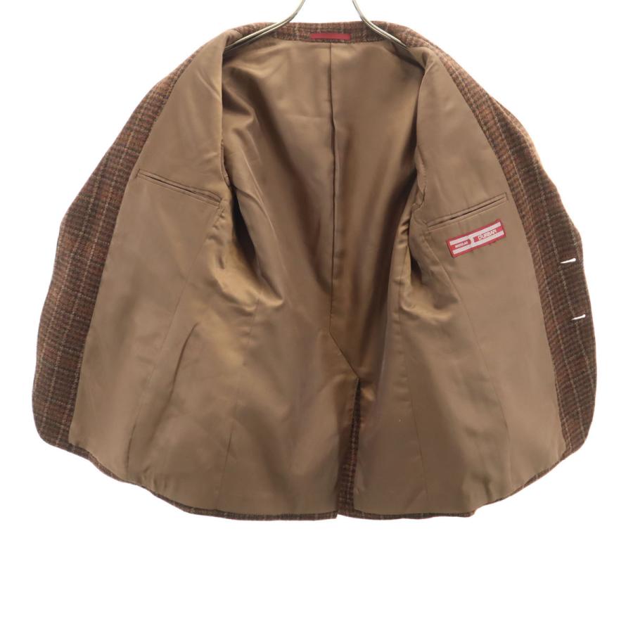 D'URBAN（ダーバン） Durban ウール チェック柄 テーラードジャケット