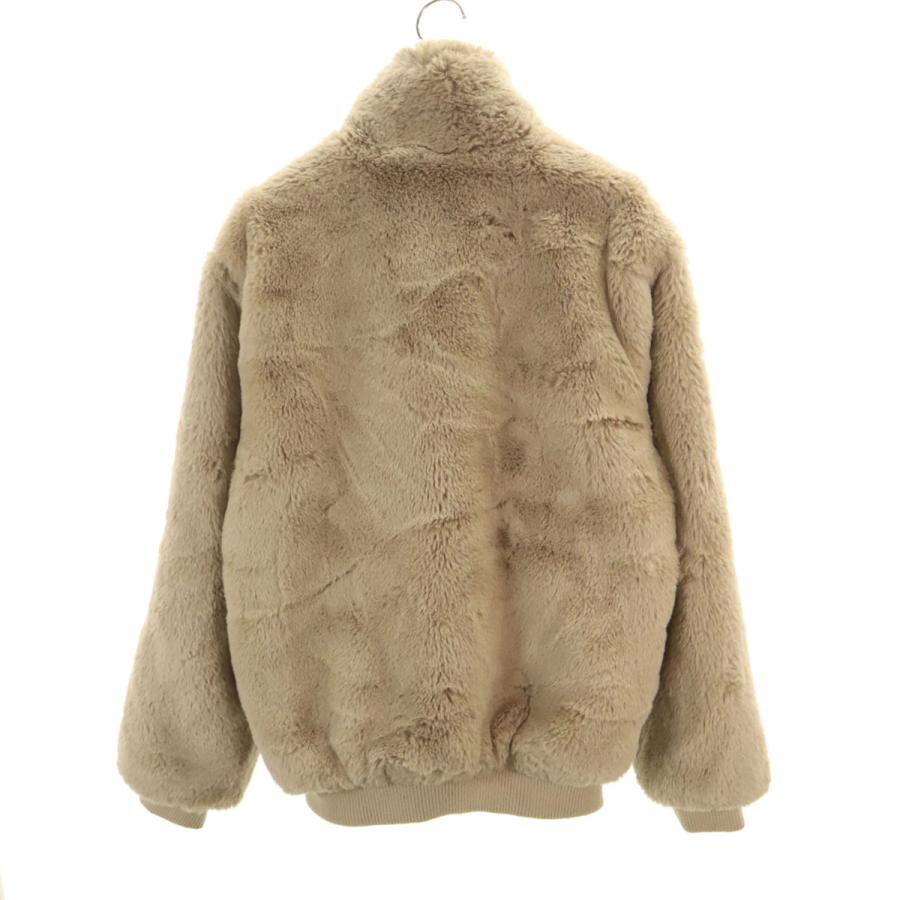 ZARA（ザラ） フェイクファー ジャケット M ベージュ メンズ 古着 中古 