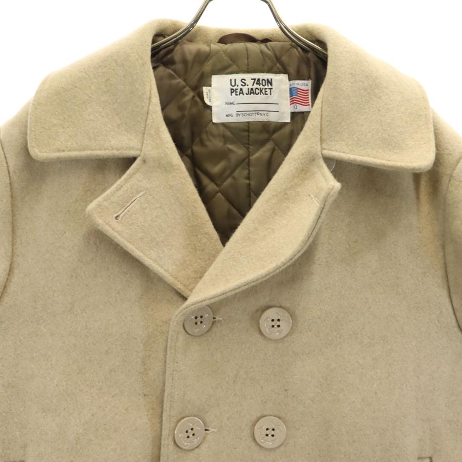 Schott N.Y.C（ショット） schott 741 USA製 メルトン ピーコート 40