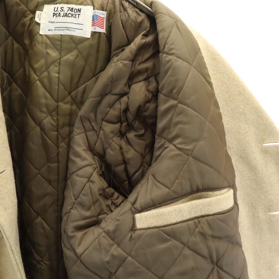Schott N.Y.C（ショット） schott 741 USA製 メルトン ピーコート 40