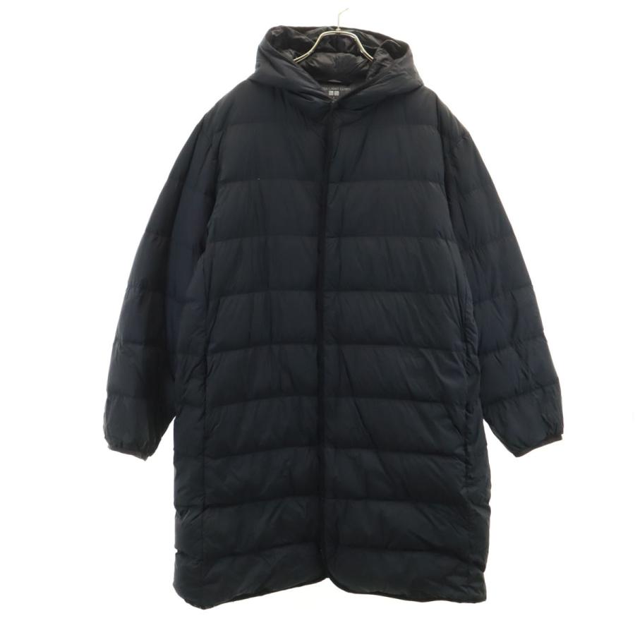 UNIQLO U ライトダウンコート XXL ブラック チェスターコート UNIQLO U ユニクロ ユー ウルトラライト ダウンコート L ブラック