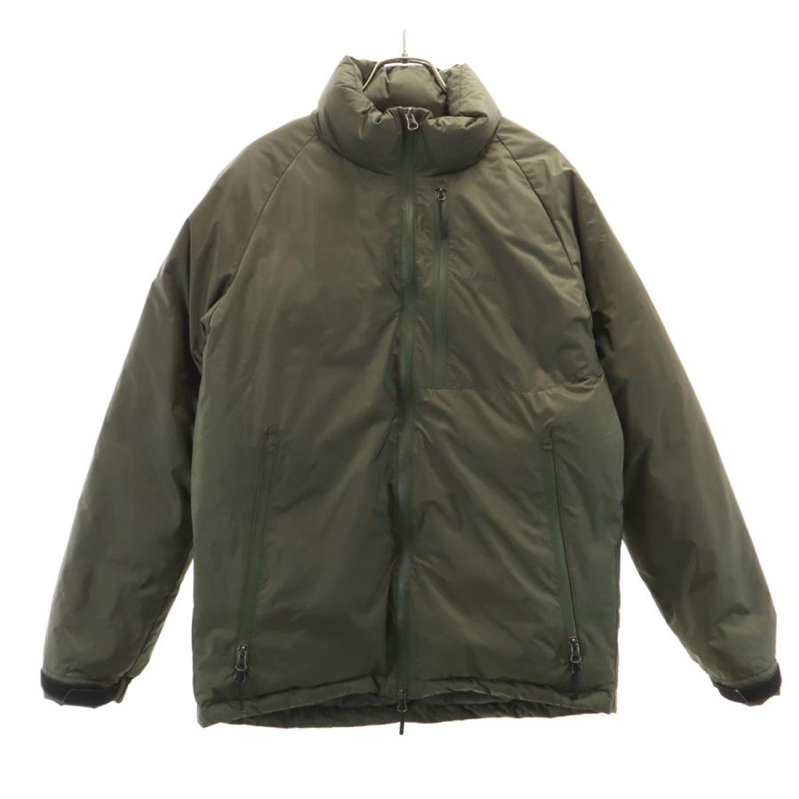 NANGA（ナンガ） 日本製 ダウンジャケット M カーキ メンズ 古着 中古